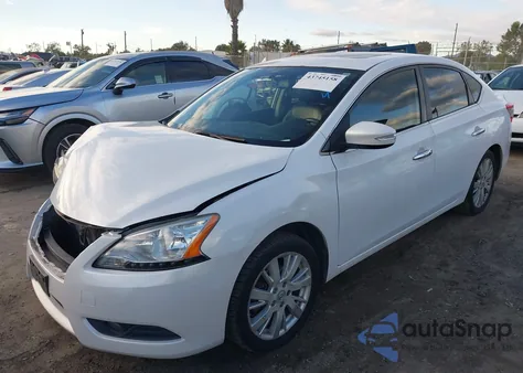 2014 Nissan Sentra Sl z USA, uszkodzony, nr VIN 3N1AB7AP9EY332568